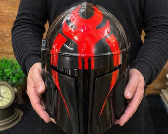 黒いスチールヘルメット：中世の騎士の鎧、LARP コスプレヘルメット、鎧コスプレ衣装 - 中世の騎士のヘルメット - 彼への誕生日プレゼント、ギフト