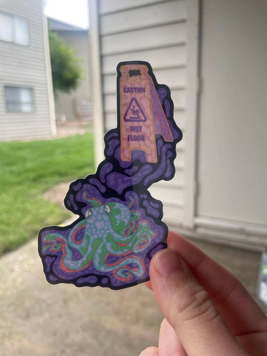Octopus Sticker - Lucid Leaks - Etsy