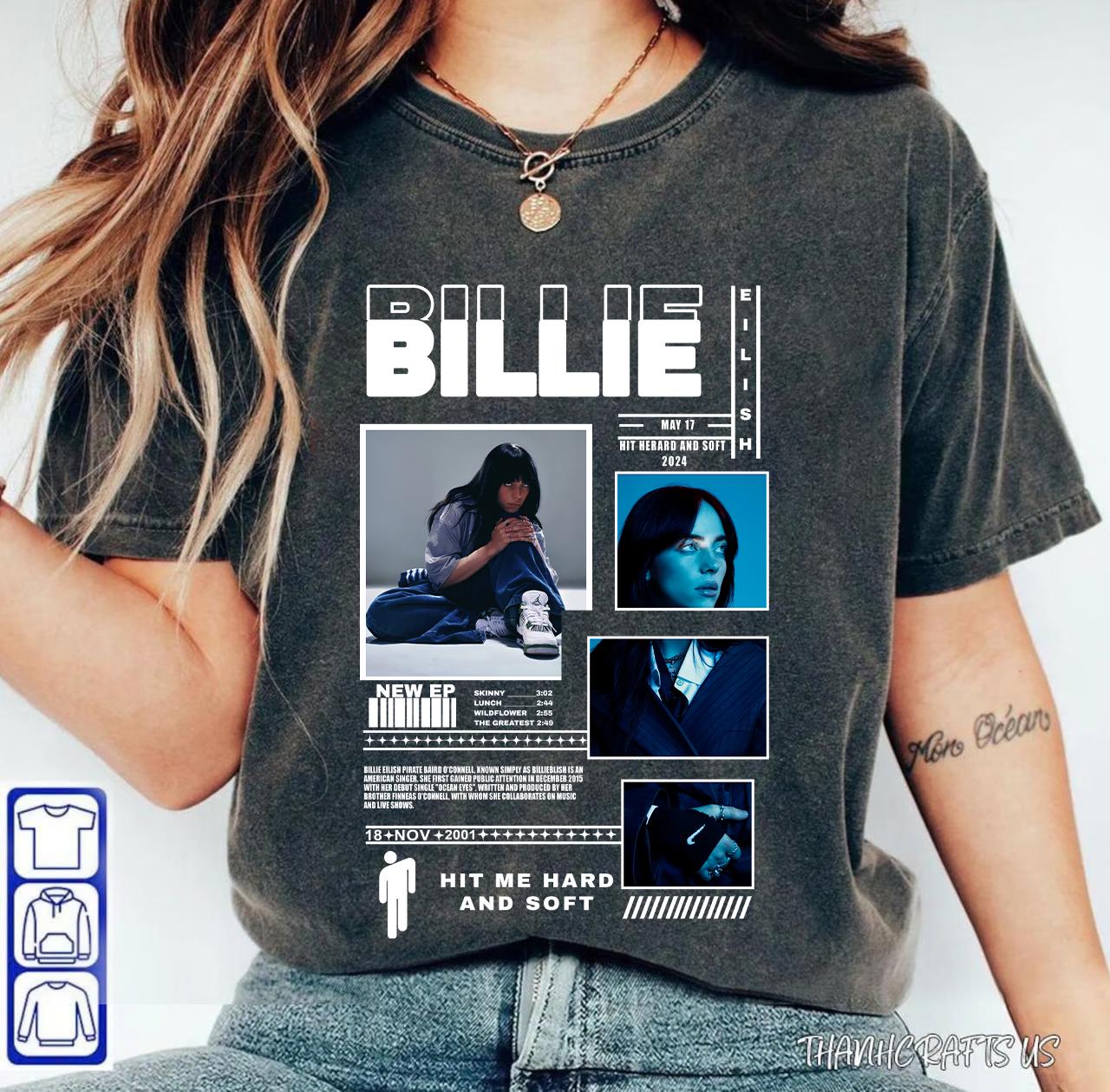 【新品】ビリーアイリッシュ　カスタムジャージ　ゲームTシャツ　Lサイズ 新品】ビリーアイリッシュ カスタムジャージ ゲームTシャツ L