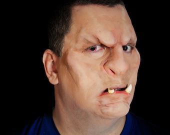 Half-Orc Male Prosthetic - MADE TO ORDER