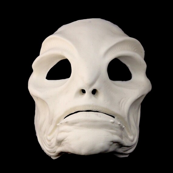 White Face Mask Foam Latex