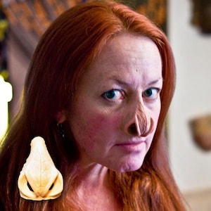 G&#39;Lorn Demon Nose Prosthetic - MADE TO ORDER