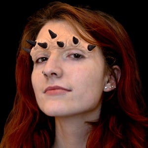 G&#39;Lorn Demon Brow Prosthetic - MADE TO ORDER