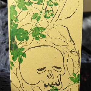 Skulls of Santa Croce: Death Springs Eternal - Letterpress Printed Card, Item No. 68.4