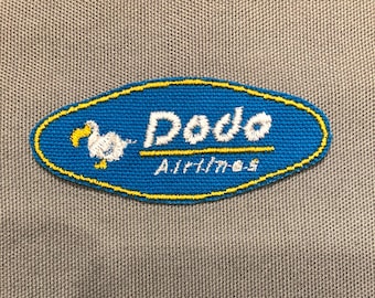 Dodo Airlines logo patch, Animal Crossing New Horizons