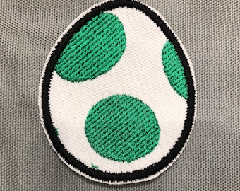 Super Mario Yoshi Egg Patch NES