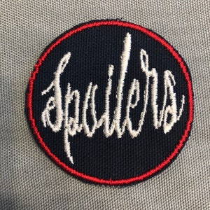 Dr Who &quot;Spoilers&quot; Patch