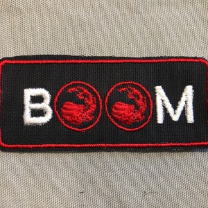 Magic the Gathering patch Red Mana, MTG, BOOM