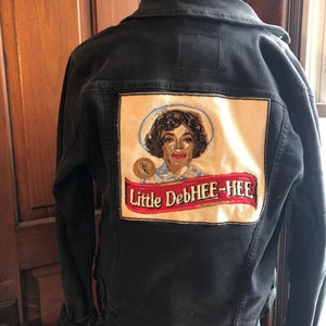 CUSTOM embroidery patch for back of denim jacket DEPOSIT