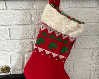 Animal Crossing New Horizons Nook Leaf Christmas Stocking