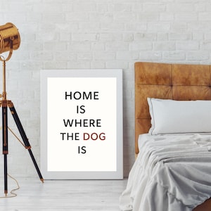 Trendy Dog Poster, Dog Aesthetic Print, Printable Cute Dogs Wall Art, Gift For Dog Mom, I Love Dogs Print, Dog Lover Gift, Funny Dog Print