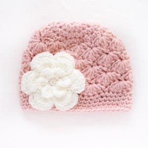 Newborn Girl Hat / Girls Beanie / Crochet Girls Hat / Baby Shower Girl / Girls Winter Hat / Gift For Girls / Baby Girl Hat / Girls Hat