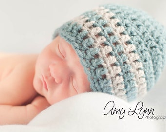 Baby Boy Hat / Crochet Boys Hat / Newborn Boy Hat / Baby Shower Gift Boy / Crochet Baby Hat / Boys Winter Hat / Boys Beanie / Boys Hat