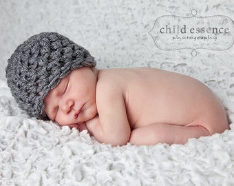 Newborn Boy Hat / Baby Boy Beanie / Baby Shower Gift Boy / Crochet Newborn Hat / Baby Boy Hat / Crochet Baby Hat / Newborn Beanie