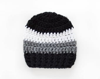 Crochet Boys Hat / Boys Beanie / Newborn Boy Hat / Baby Boy Hat / Baby Shower Gift Boy / Toddler Boy Hat / Hats For Boys / Boys Hat