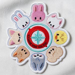 StrayKids SKZOO Iron-On Patch, Kpop Fan Gift