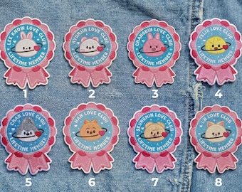 SKZOO Stray Kids Kpop Patch | Love Club Iron On Badge