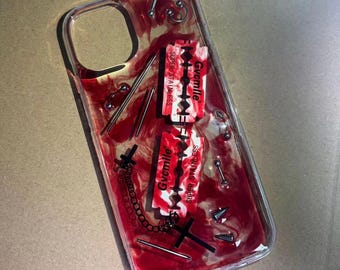 Korean Ins Heavy Metal Skeleton Hollow Out Case for iPhone 14 13 Pro Max Plus Back Phone Cover for 12 11 Pro Max Back - 202192403