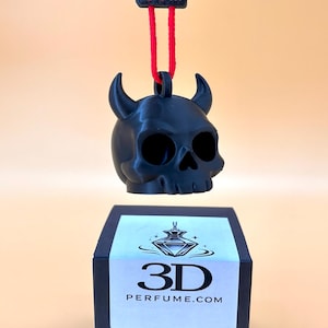 Skull Car Air Freshener – 3D Printed Hanging Diffuser