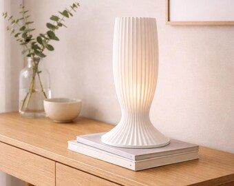 Um presente para ela - Luminária de mesa de cabeceira moderna impressa em 3D "TAURE".