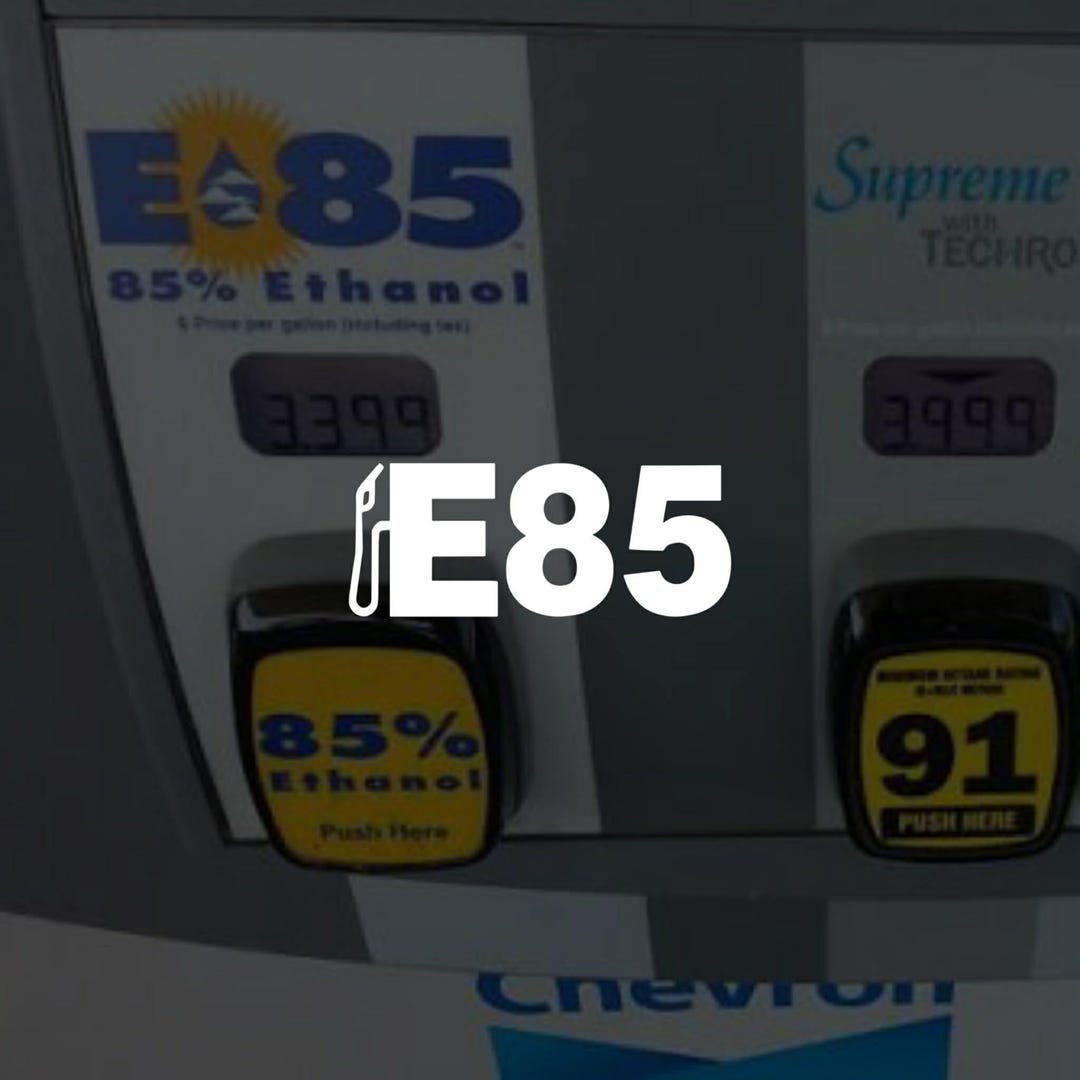 E85 Vinyl Sticker Race Fuel JDM - Etsy