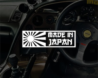 Made In Japan vinyl sticker decal  JDM