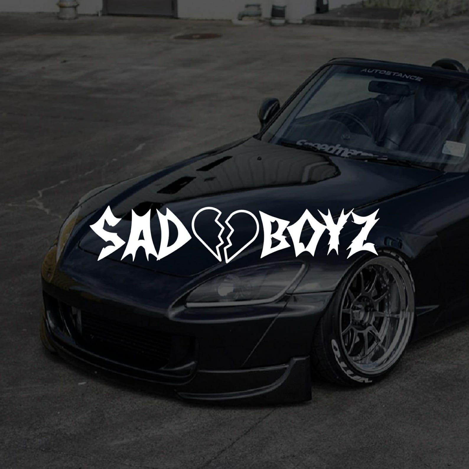 Sad Boyz Vinyl Sticker Decal Sad Boys JDM Euro - Etsy