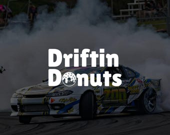 Driftin Donuts vinyl sticker JDM