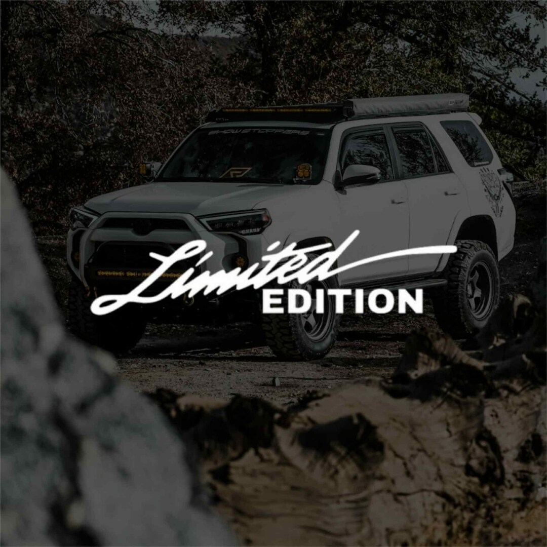 Limited Edition Vinyl Sticker - Etsy