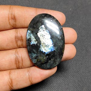 Larvikite Stone Natural Larvikite Cabochon Stone Gray Colour Larvikite Loose Gemstone Norway Moonstone Larvikite Jewelry Gems 69 Ct. MG-590