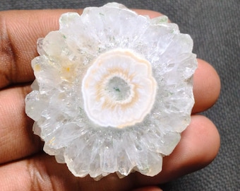 Natural Solar Quartz Cabochon: Loose Gemstone For Jewelry Making. 127 Carats. MG-2224