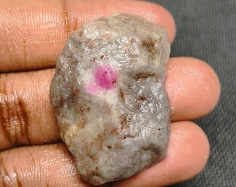Natural Ruby Quality Specimens | Fluorescent Mineral | Birthday & Anniversary Gift | Vintage Crystal Collection 102 Carat.