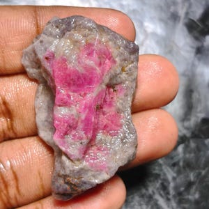 Natural Ruby in Matrix Stone | Raw Crystal Mineral Specimen (160 Carat)