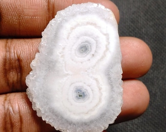 Natural Solar Quartz Cabochon: Loose Gemstone For Jewelry Making. 75 Carats. MG-2225