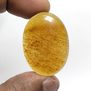 Bernstein Cabochon || Top-Qualität Bernstein lose Edelstein || Natürliche ovale Form Bernstein für Schmuck, Anhänger Großhandelspreis || 22 Jh. MG-292