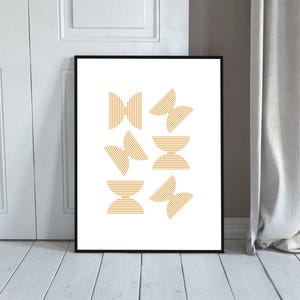 Geometric Bauhaus Art Print: Mid-Century Modern Giclée Poster
