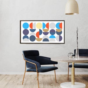Geometric Bauhaus Art Print