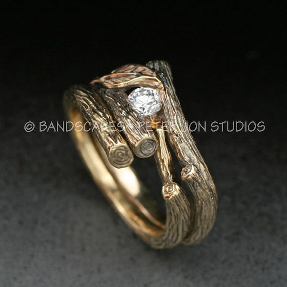 「CTHY HERITAGE」LAYERED RING Abiquiú Two Stone Diamond Ring – Sarah Martinez