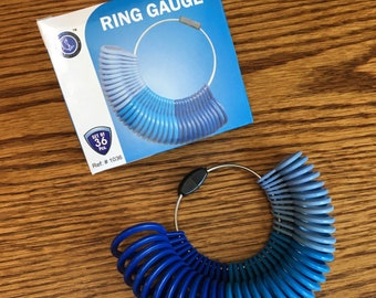 Premium FINGER SIZER RIng SIzers, Check For Your Finger Size,  Reliable and Accurate