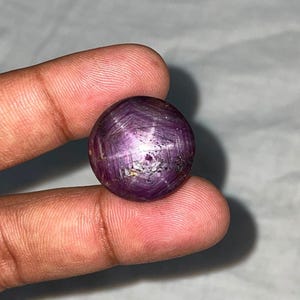49.45 Carat Star Ruby Cabochon Gemstone for Ring, Pendant, Jewelry Making