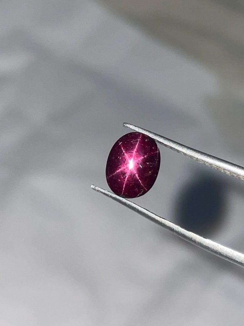 Handmade Sterling Silver Star Ruby Ring – July Birthstone Jewelry ...
