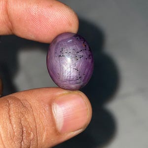28.50 Ct Star Ruby Cabochon | 6 Ray Asterism Gemstone for Custom Jewelry