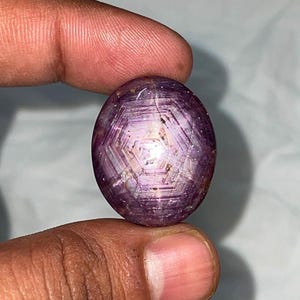 92.20 Ct Star Ruby Cabochon, Six Ray Asterism Loose Gemstone for Jewelry Making