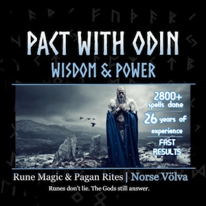 Pact with Odin. Wisdom & Power Ritual