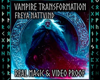 Incantesimo di trasformazione in vampiro • Diventa un vampiro • Rituale di potere ed energia