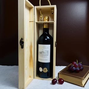 Personalized wine box customization, laser engraving gifts, wooden wine boxes, pine wine boxes, birthday ， anniversary ，wedding gifts