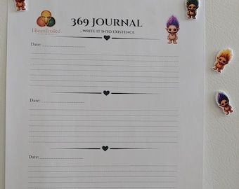 IBeanTrolled 369 pages de journal... PDF imprimable et numérique à remplir