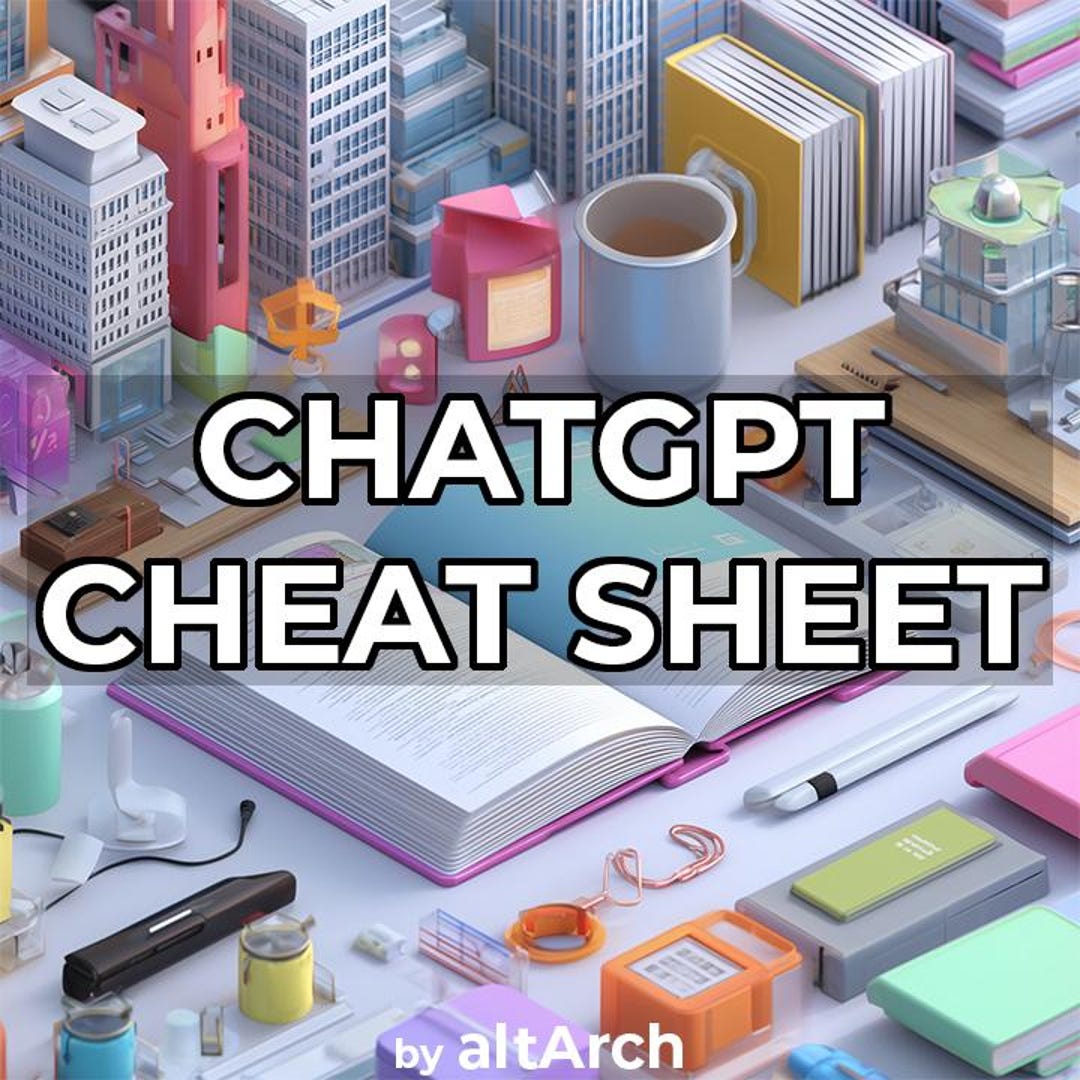 Chatgpt AI Cheat Sheet for Architects and Architecture Students | AI ...