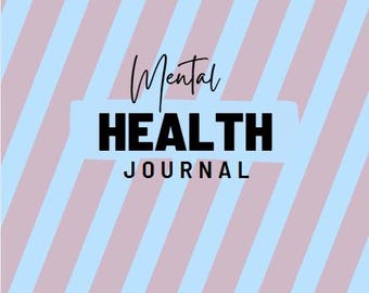 Mental Health Journal, Digital Mental Health Planner, Anxiety Management, Mindfulness Journal, Anxiety Tracker Management Journal.