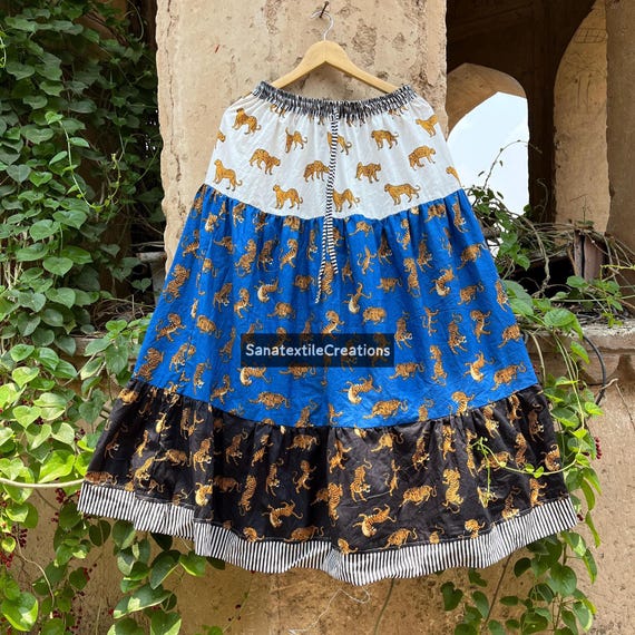 Abito Lungo In Mussola Stampata Con Balze Donna, Fantasia | Milano - Foto 11